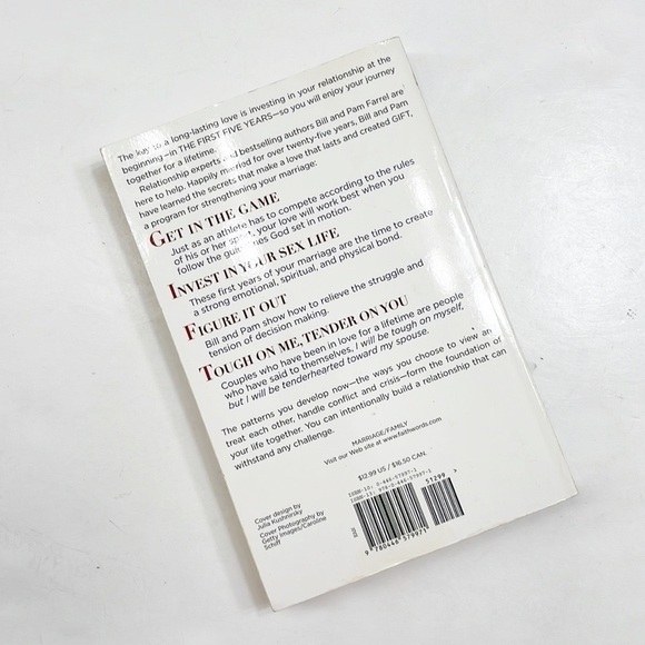 The First Five Years by Bill and Pam Farrel paperback book - Picture 3 of 4